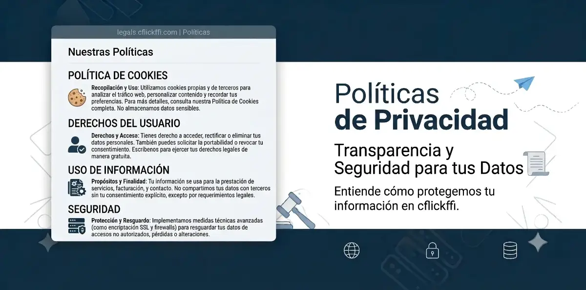 politicas privacidad clickffi host