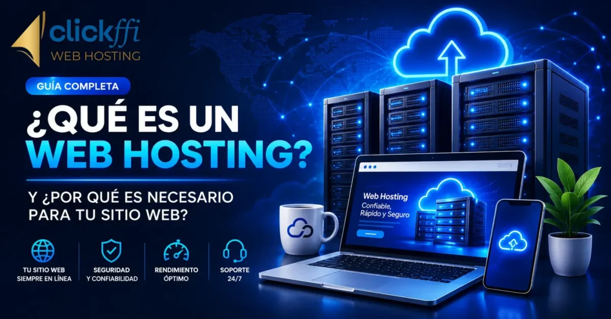 Qué es Alojamiento Web o Web Hosting